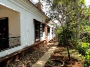 Side elevation of the house